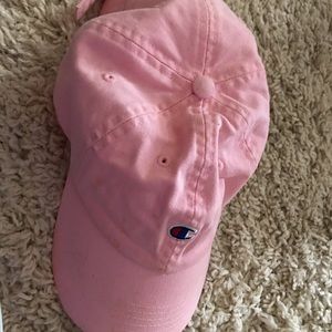 Pink champion hat
